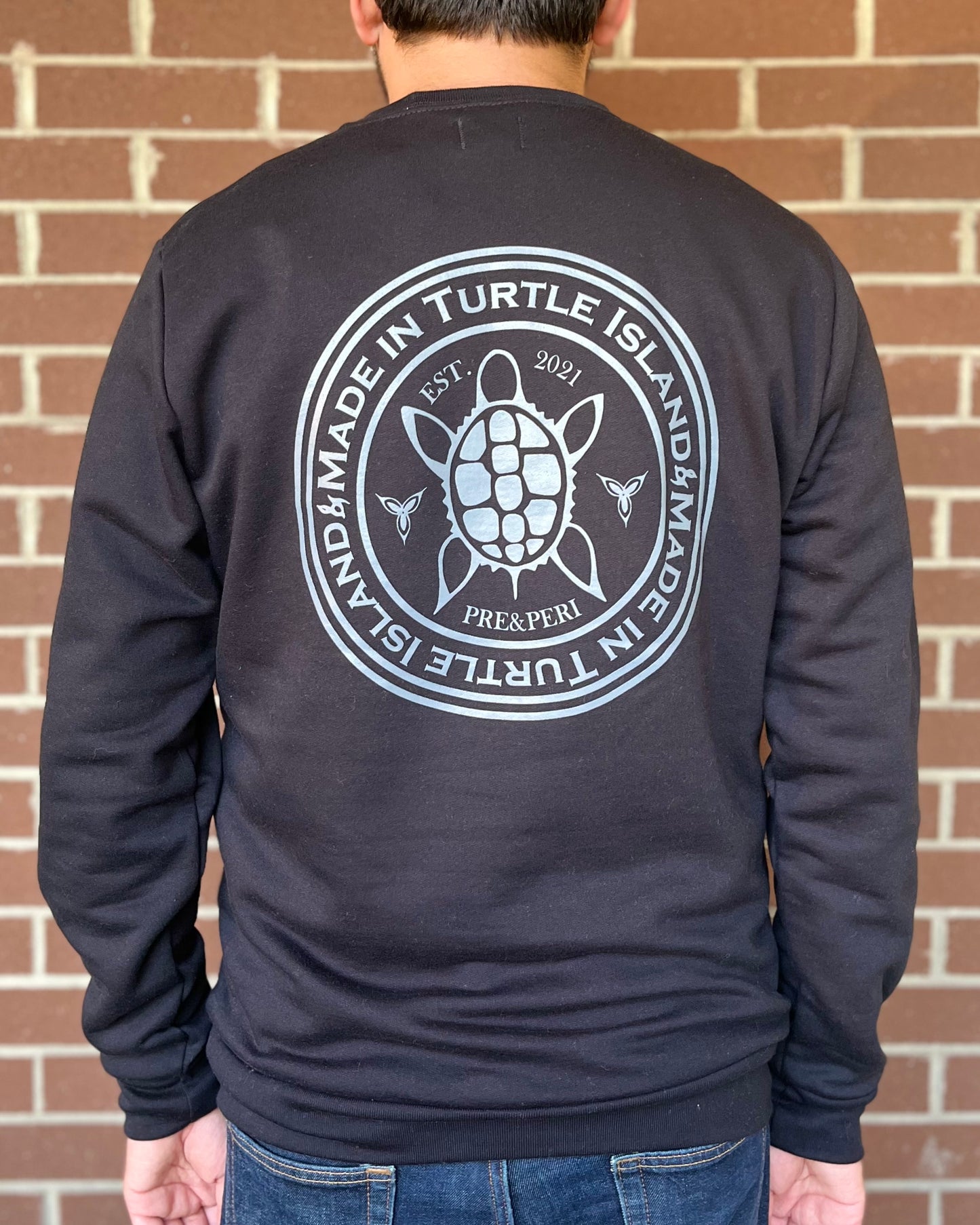 Made in Turtle Island Crewneck Sweatshirt Unisex