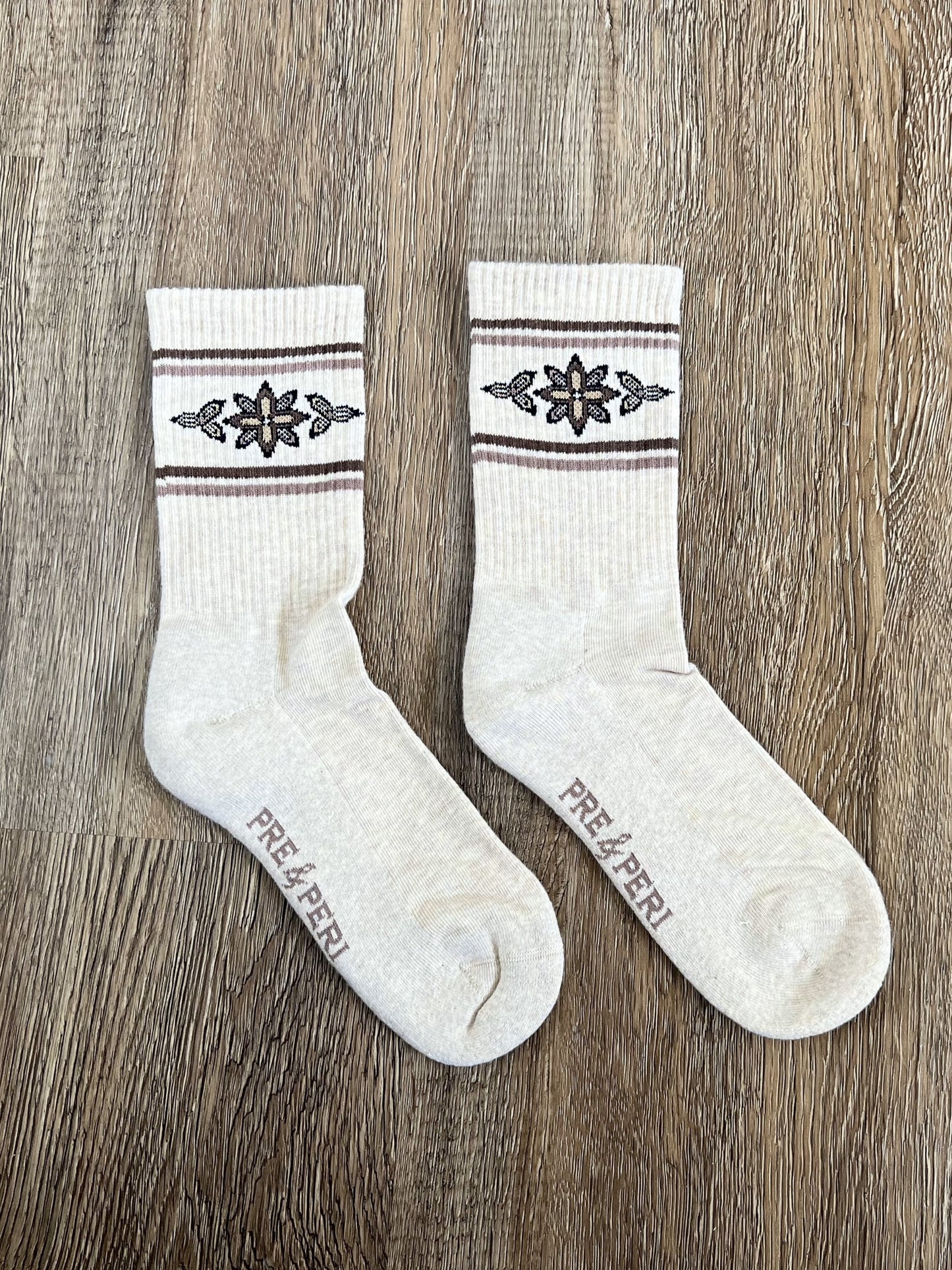 Athletic Flower Socks